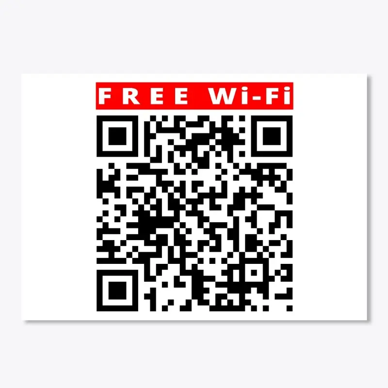 Free WI-FI Prank Rick roll QR code