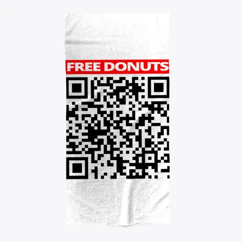 Free DONUTS Prank Rick roll QR code