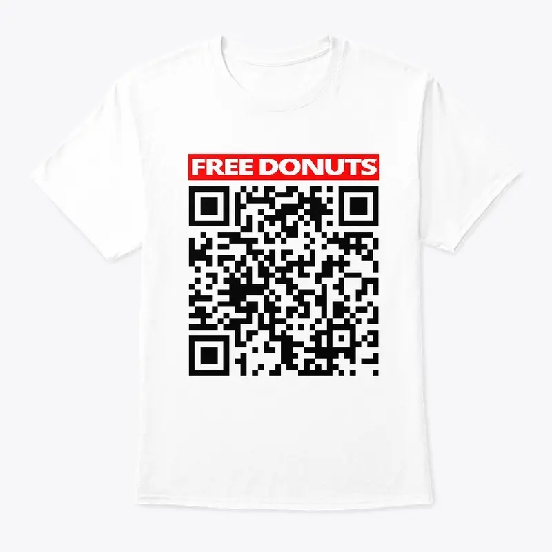 Free DONUTS Prank Rick roll QR code