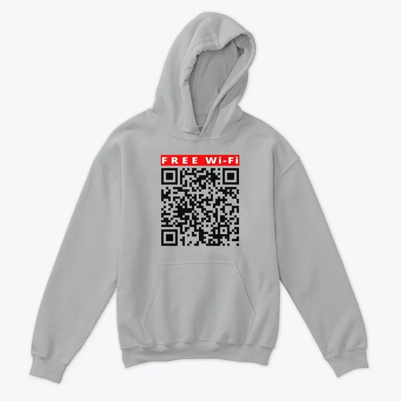 Free WI-FI Prank Rick roll QR code