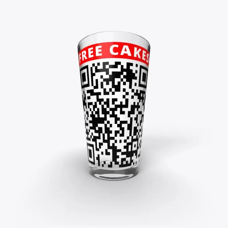 Free Cakes Prank Rick Roll QR code