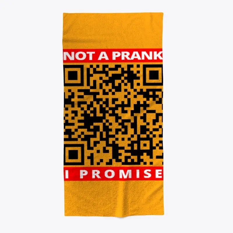 Not a prank I promise Prank Rick roll QR