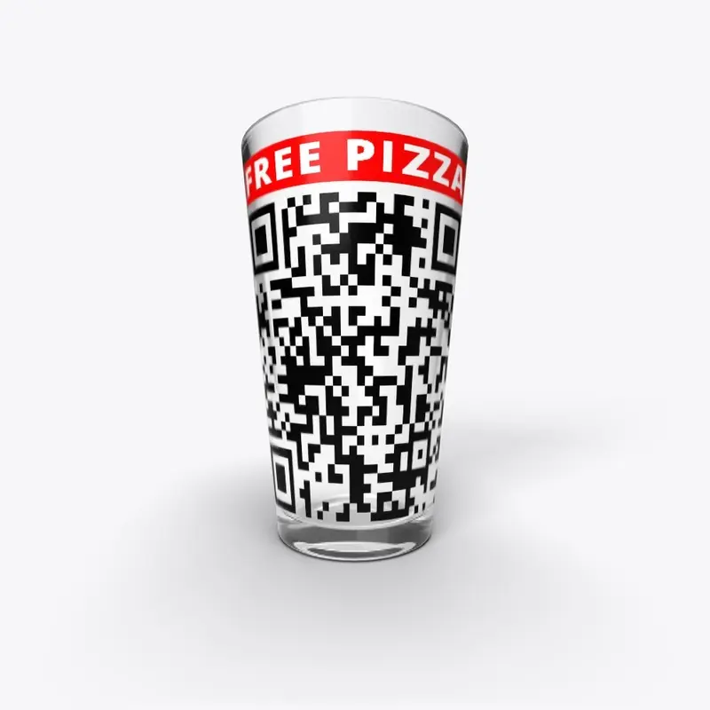 Free PIZZA Prank Rick Roll QR code