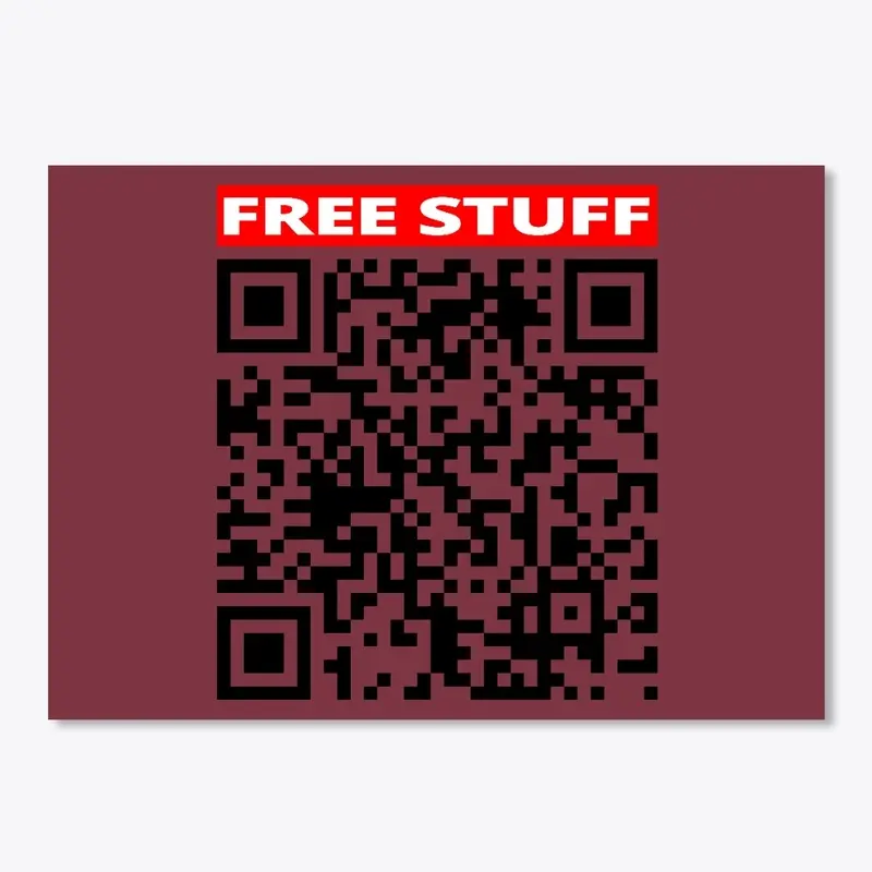 Free STUFF Prank Rick roll QR code