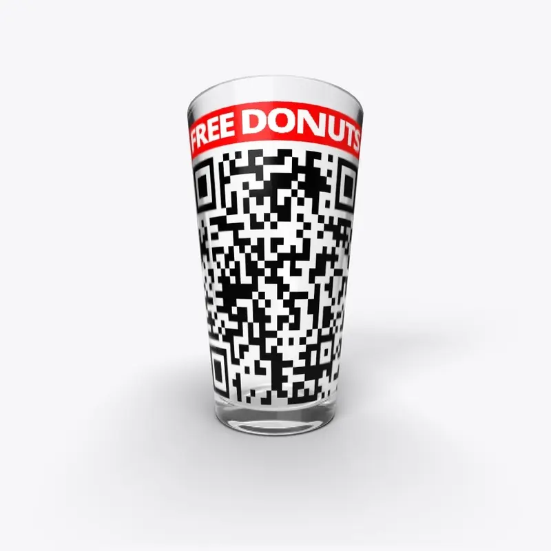 Free DONUTS Prank Rick roll QR code