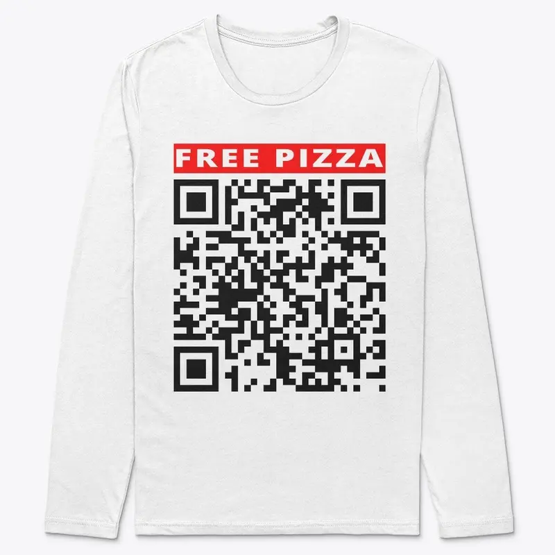 Free PIZZA Prank Rick Roll QR code