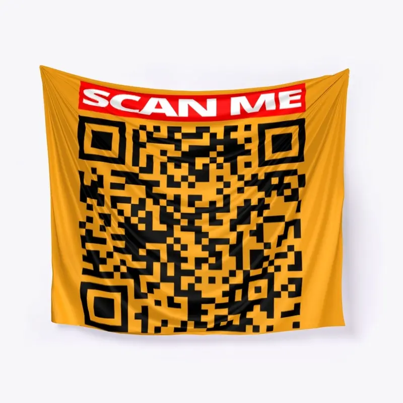 SCAN ME Prank Rick roll QR code