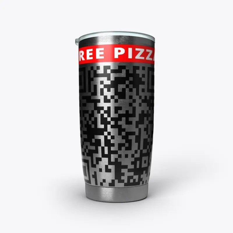 Free PIZZA Prank Rick Roll QR code