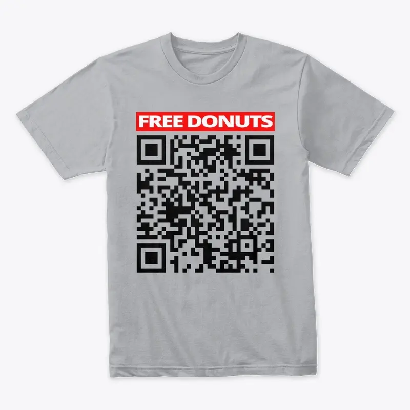 Free DONUTS Prank Rick roll QR code