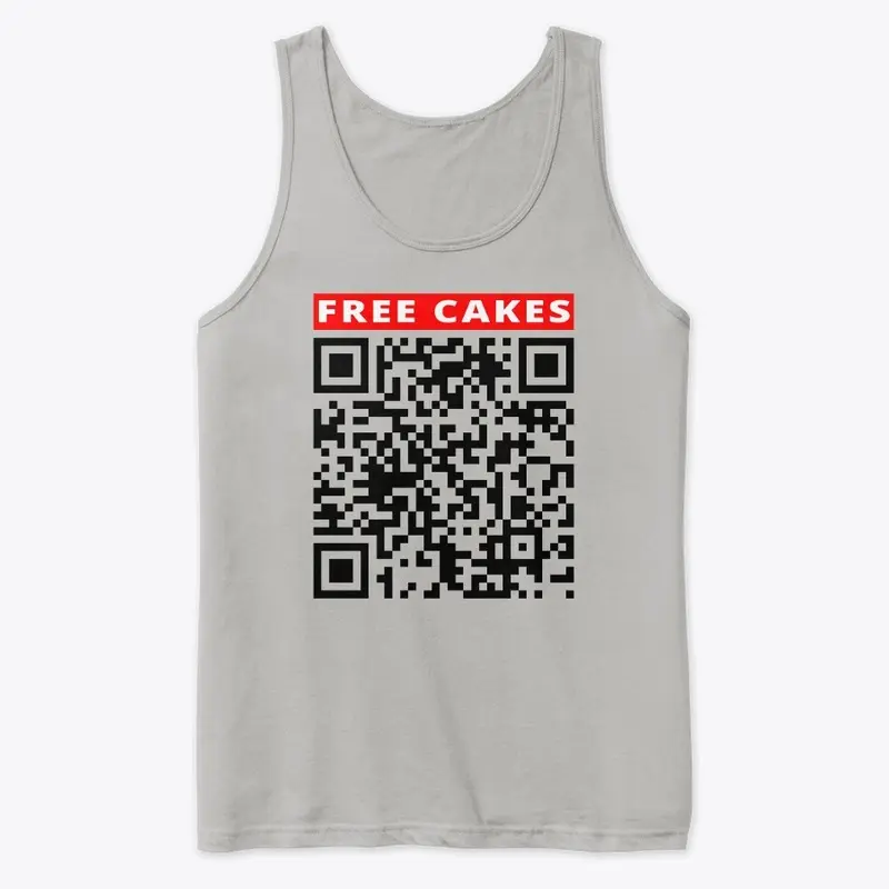 Free Cakes Prank Rick Roll QR code